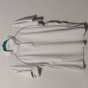 XXXL White equestrian short sleeve competition shirt dressage or Hunter